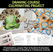 Year long High School Visual Art Curriculum - Intro to Art & Drawing Curriculum
