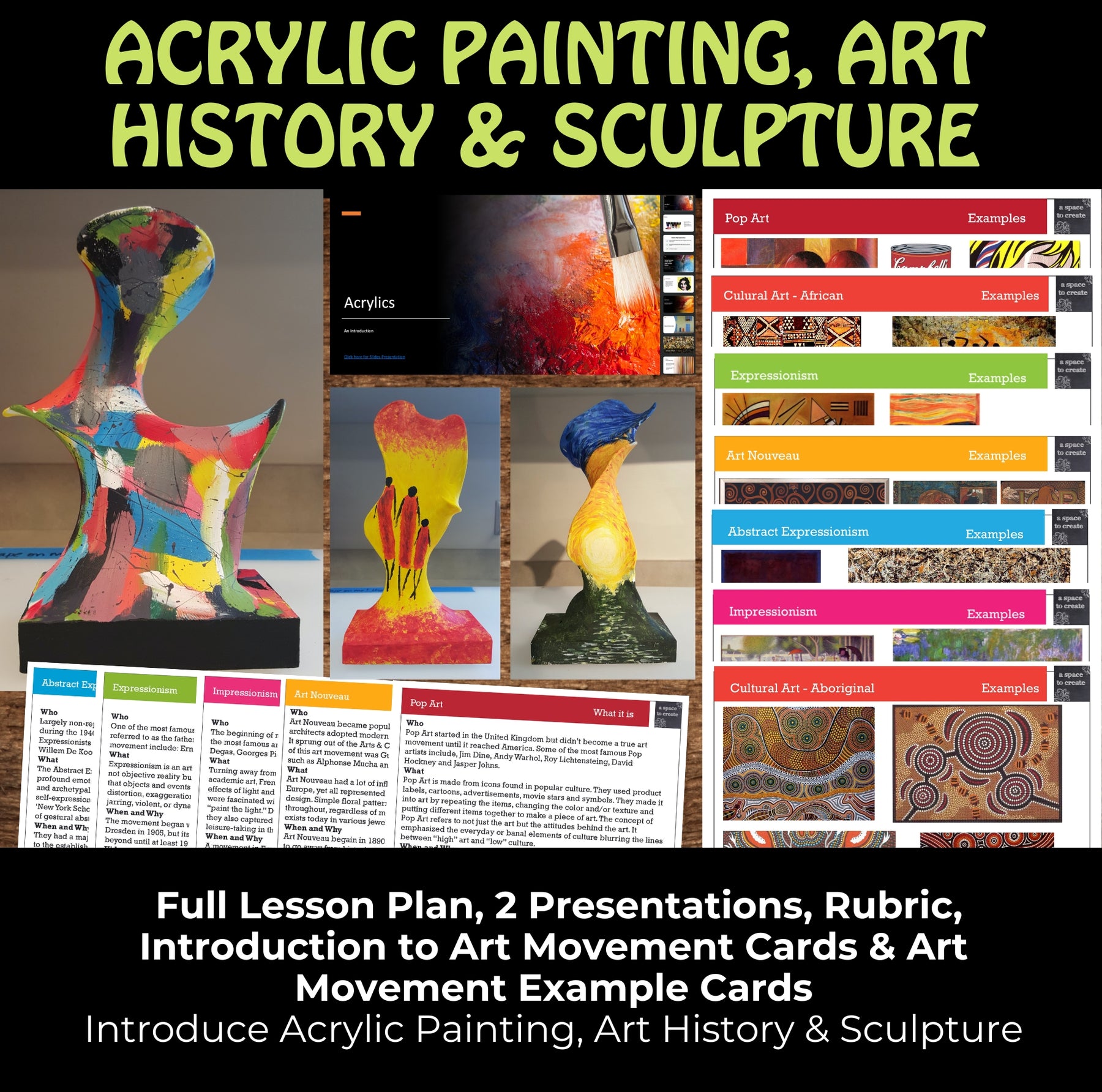 Introduction to Art - Semester Long High School or Middle School Art C ...