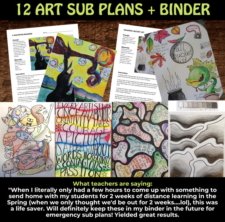 Introduction to Art - Semester Long High School or Middle School Art Curriculum
