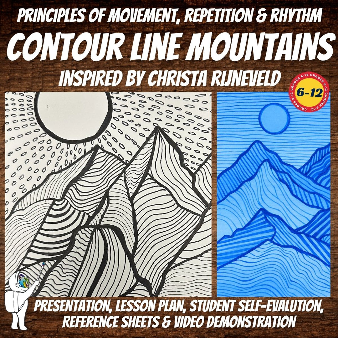 Line Repetition Movement Drawing