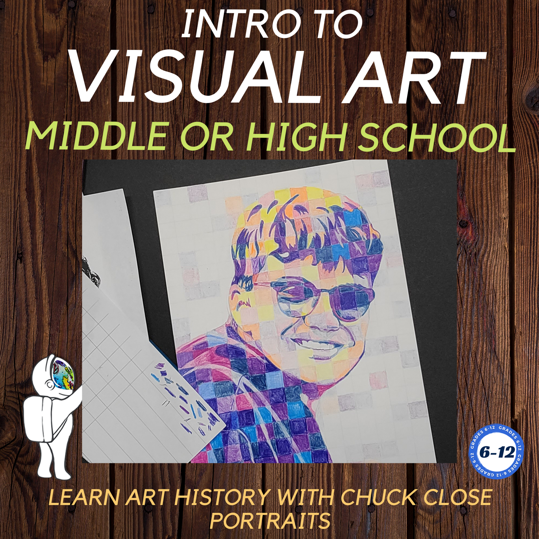 Introduction to Visual Art 2: High School Middle School Art Curriculum ...