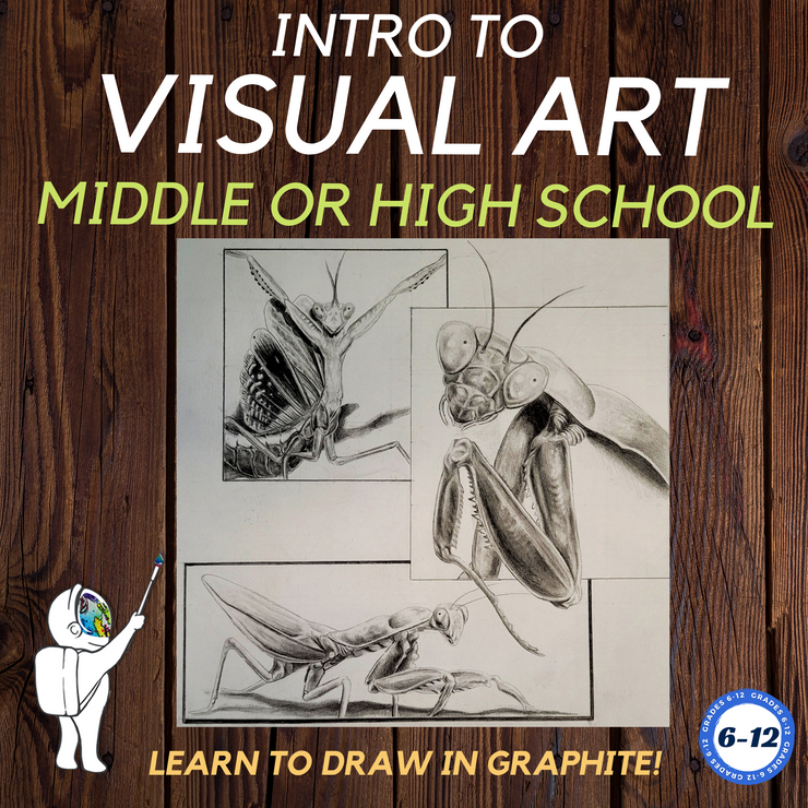 Introduction to Visual Art 2: High School Middle School Art Curriculum