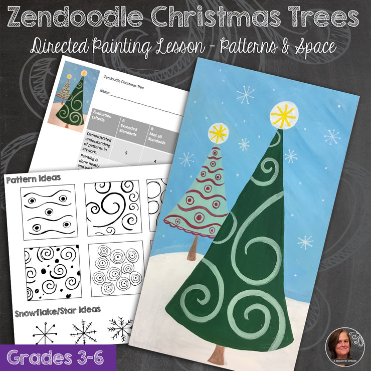 Zendoodle Christmas Tree