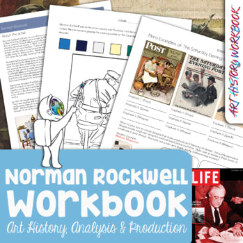 Norman Rockwell Art History Workbook-Biography & Art Activity Unit Middle School
